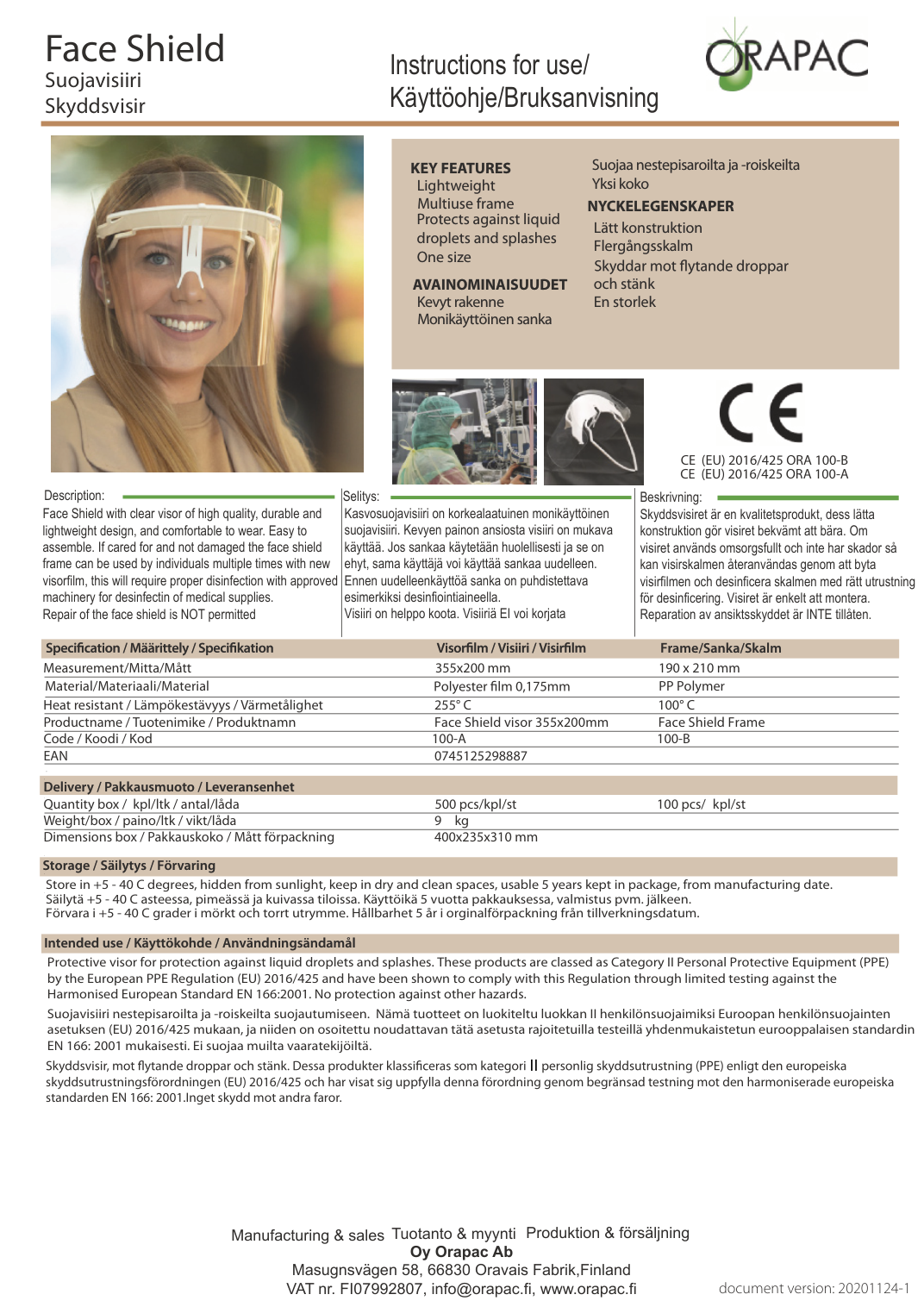 Face Shield