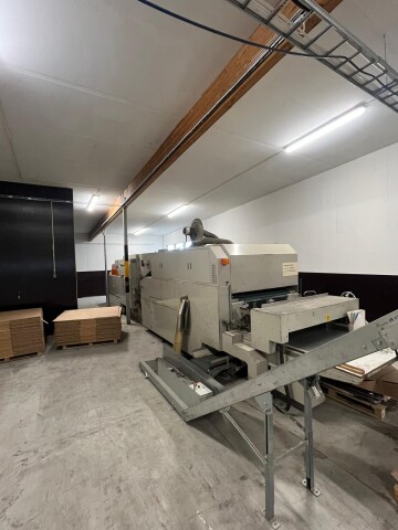 Production equipment in the renovated facility