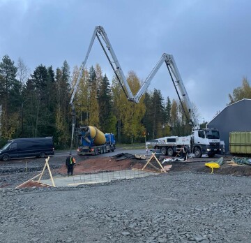 Kihniö construction site, image 1