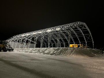 The new warehouse